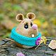 Валяная мышка Анечка. Войлочная игрушка. Rimma Ustyugova (toys-valenki). Интернет-магазин Ярмарка Мастеров.  Фото №2