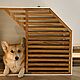 Вольер для крупных собак TeddyRoom Safe Home Wood White Large. Вольеры. TeddyRoom Мебель для животных (teddyroommebel). Ярмарка Мастеров.  Фото №8