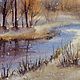 Картина акварелью.Зимнее настроение.Зимний пейзаж.(21 на 29,7 см)А4. Картины. Картины акварелью (elenaakvarel). Ярмарка Мастеров.  Фото №6