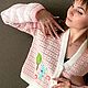 Заказать Кофточка в нежно розовом цвете. Раната. Ярмарка Мастеров. . Кофты Фото №3