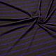 Трикотаж вязаный коричневый в фиолетовую полоску, Ткани, Москва,  Фото №1