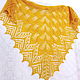 openwork shawl knitting, shawl knitted yellow scarf, yellow, wedding shawl, shawl as a gift, spring shawl gossamer
