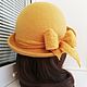 Felted hat 'Sunny autumn'. Hats1. Oksana Moleva. My Livemaster. Фото №5
