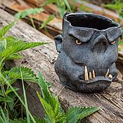 Посуда handmade. Livemaster - original item Mugs trolls. Handmade.