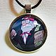 Кулон "Гравити Фолз. Дядя Стэн»# 1, Gravity Falls, Подвеска, Москва,  Фото №1