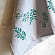 Towel for the kitchen 'Summer herbs'. Towels. Sewing fad. Online shopping on My Livemaster.  Фото №2