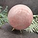 Order 4 kg!The ball is Rose quartz.Collectible minerals.For interior. naturalkavni. Livemaster. . Ball Фото №3