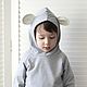 Костюм мышонка "Little Mouse" серый меланж, Комплекты одежды для малышей, Челябинск,  Фото №1