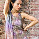 Felted summer dress Watercolor. Dresses. Olga Tskhay (Olga-happy). Online shopping on My Livemaster.  Фото №2
