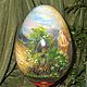 Order Easter Egg Big Resurrection of Christ Painting. Original painted Souvenirs and gift. Livemaster. . Eggs Фото №3