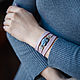 Pulsera delicada con jaspe por Horóscopo. Bead bracelet. БРАСЛЕТЫ- ТАЛИСМАНЫ. My Livemaster. Фото №6