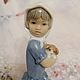 Винтаж: Lladro Nao статуэтка Protecting the Dog фарфор Испания. Статуэтки винтажные. Commodele. Интернет-магазин Ярмарка Мастеров.  Фото №2