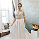 Wedding crop top and skirt, Wedding dresses, Moscow,  Фото №1