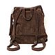 Order Urban Suede Backpack Brown Medium Size with Pockets. BagsByKaterinaKlestova (kklestova). Livemaster. . Backpacks Фото №3