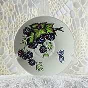 Посуда handmade. Livemaster - original item Decorative vase with painted 