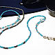 Copy of Copy of Beaded Keychain BK1450736. Chain for glasses. Kroshka Bijou. Online shopping on My Livemaster.  Фото №2