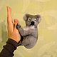 Войлочная игрушка "Коала". Войлочная игрушка. Гладкая Ольга  (Gladoart). Интернет-магазин Ярмарка Мастеров.  Фото №2
