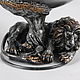 Cognac glass 'Lion' made of composite. Wine Glasses. Best-gifs valentin. Online shopping on My Livemaster.  Фото №2