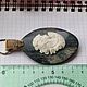 Заказать Винтаж: Антикварная Камея Кулон  Натуральная Кость Бивень Мамонта. Evgeniya-3e1. Ярмарка Мастеров. . Кулоны винтажные Фото №3