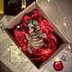 Ватная елочная игрушка «Мандрагора». Елочные игрушки. Ватные игрушки Павловой Анны. Интернет-магазин Ярмарка Мастеров.  Фото №2