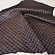 Order Genuine quilted leather Dark chocolate. tarzderi. Livemaster. . Leather Фото №3