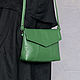 Bag 'Geometry' little 'Green'. Classic Bag. alekseevaksenia. Online shopping on My Livemaster.  Фото №2