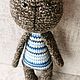 Toy cat amigurumi author's handmade knitted. Stuffed Toys. Kseniya Koroleva (SKORLUPPA). My Livemaster. Фото №6