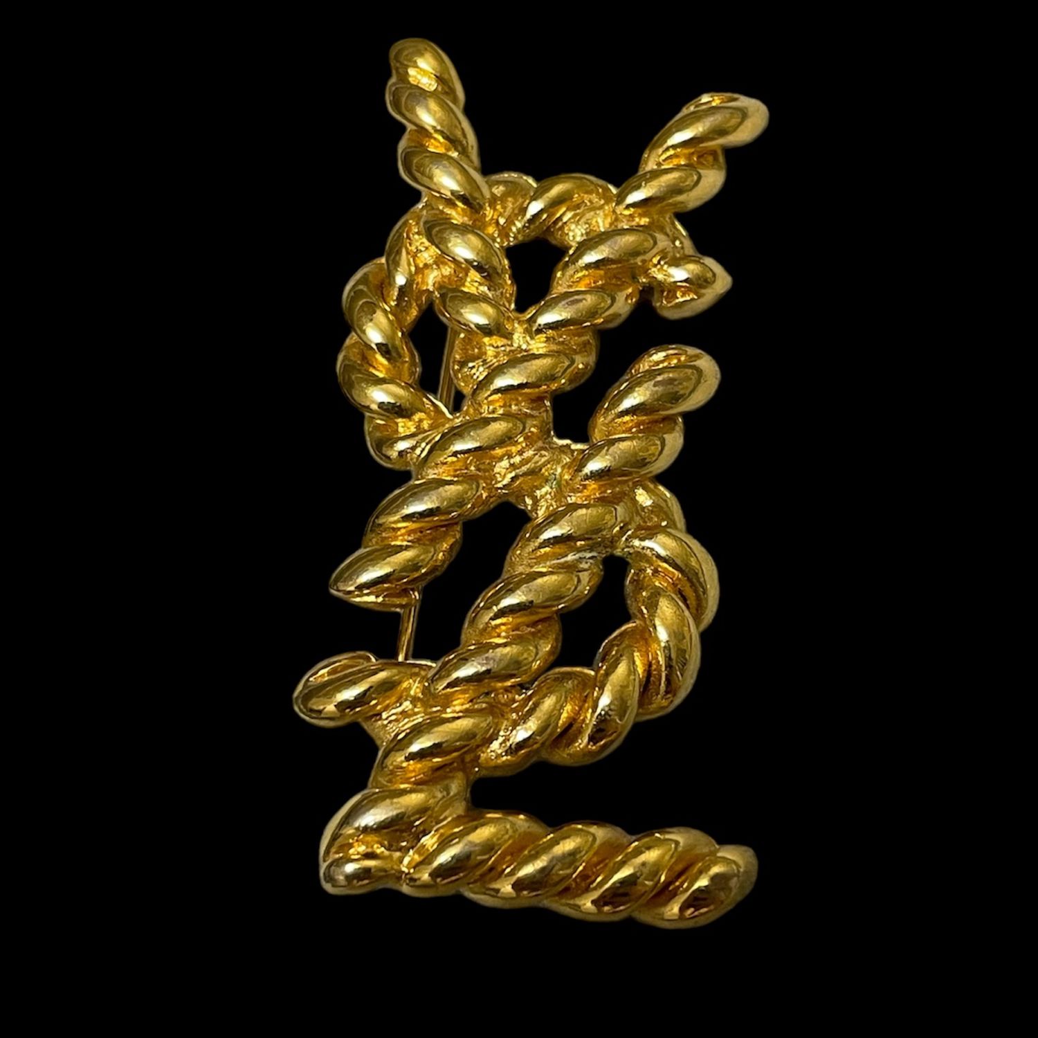 Винтаж: Брошь YSL в интернет-магазине Ярмарка Мастеров по цене 32000 ...