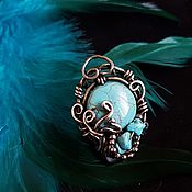 Украшения handmade. Livemaster - original item The ring of turquoise and Nickel silver (German silver). Handmade.