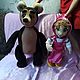 Masha and the bear. Tablet theater dolls. Puppet show. teatr.tati. My Livemaster. Фото №4