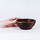 Elm wood bowl for food 150 mm. T48. Plates. ART OF SIBERIA. Online shopping on My Livemaster.  Фото №2