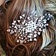 Barrette,comb, wedding hair ornament. Hair Decoration. Elladaart. Online shopping on My Livemaster.  Фото №2