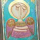 Order 7 Cards with Angels gift for Christmas decoration in the nursery. paintmart (oikos). Livemaster. . Cards Фото №3