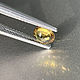 0.88ct Сертифицированный Натуральный негретый желтый Сапфир (Тонго). Природные материалы. Ведические кольца драгоценные камни (bauroom). Ярмарка Мастеров.  Фото №4