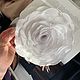 Большая брошь Роза белая, Брошь-булавка, Ульяновск,  Фото №1