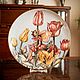 Винтаж: Border тарелка с феей тюльпанов, Англия, 1987 год, Тарелки декоративные винтажные, Москва,  Фото №1