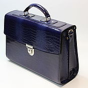 Сумки и аксессуары handmade. Livemaster - original item Portfolio: briefcase leather. Handmade.