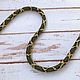 Order Green Snake Bead Harness. Natalya | Handmade jewelry  |. Livemaster. . Necklace Фото №3