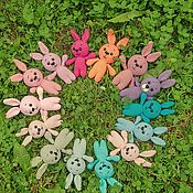 Куклы и игрушки handmade. Livemaster - original item Little Bunny crocheted. Handmade.