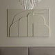 Plaster panel minimalism. Three-dimensional panel geometry, Panels, Astrakhan,  Фото №1