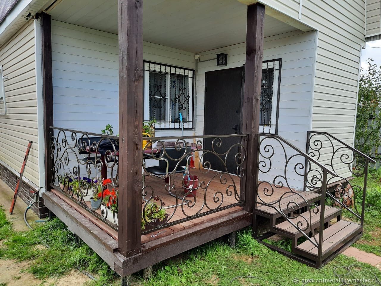 Кованые перила – заказать на Ярмарке Мастеров – BS0CJRU | Перила, Раменское