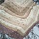 Shawl crocheted Caramel, Shawls, Magnitogorsk,  Фото №1