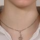 Вязание на спицах, подвеска серебряная для  вязальщиц. Подвеска. Sabira Jewelry. Ярмарка Мастеров.  Фото №10