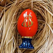 Сувениры и подарки handmade. Livemaster - original item Red Egg Easter 2023. Handmade.