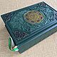 Koran in Tajik and Arabic in leather binding handmade, Name souvenirs, Moscow,  Фото №1