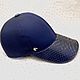 Baseball cap made of python skin and water-repellent dense fabric!. Baseball caps. SHOES&BAGS. My Livemaster. Фото №5