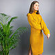 Mustard knitted dress. Dresses. SHAPAR - knitting clothes. Online shopping on My Livemaster.  Фото №2