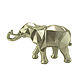 Polygonal elephant statuette silver, Figurine, Ekaterinburg,  Фото №1