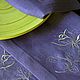 Order Linen napkins with embroidery 'Vintage rose'. Olga Lado. Livemaster. . Swipe Фото №3