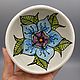 Ceramic bowl-bowl with Old School painting 12 cm, Bowls, Moscow,  Фото №1